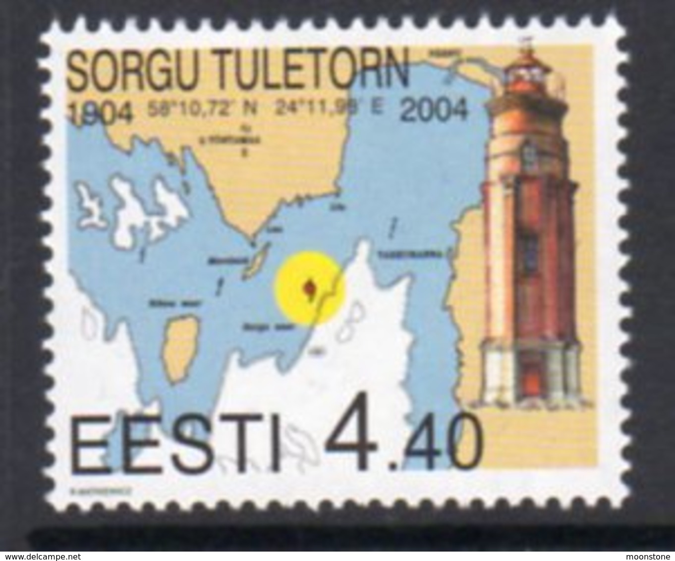 Estonia 2004 Sorgu Lighthouse, MNH, Ref. 29 - Lighthouses