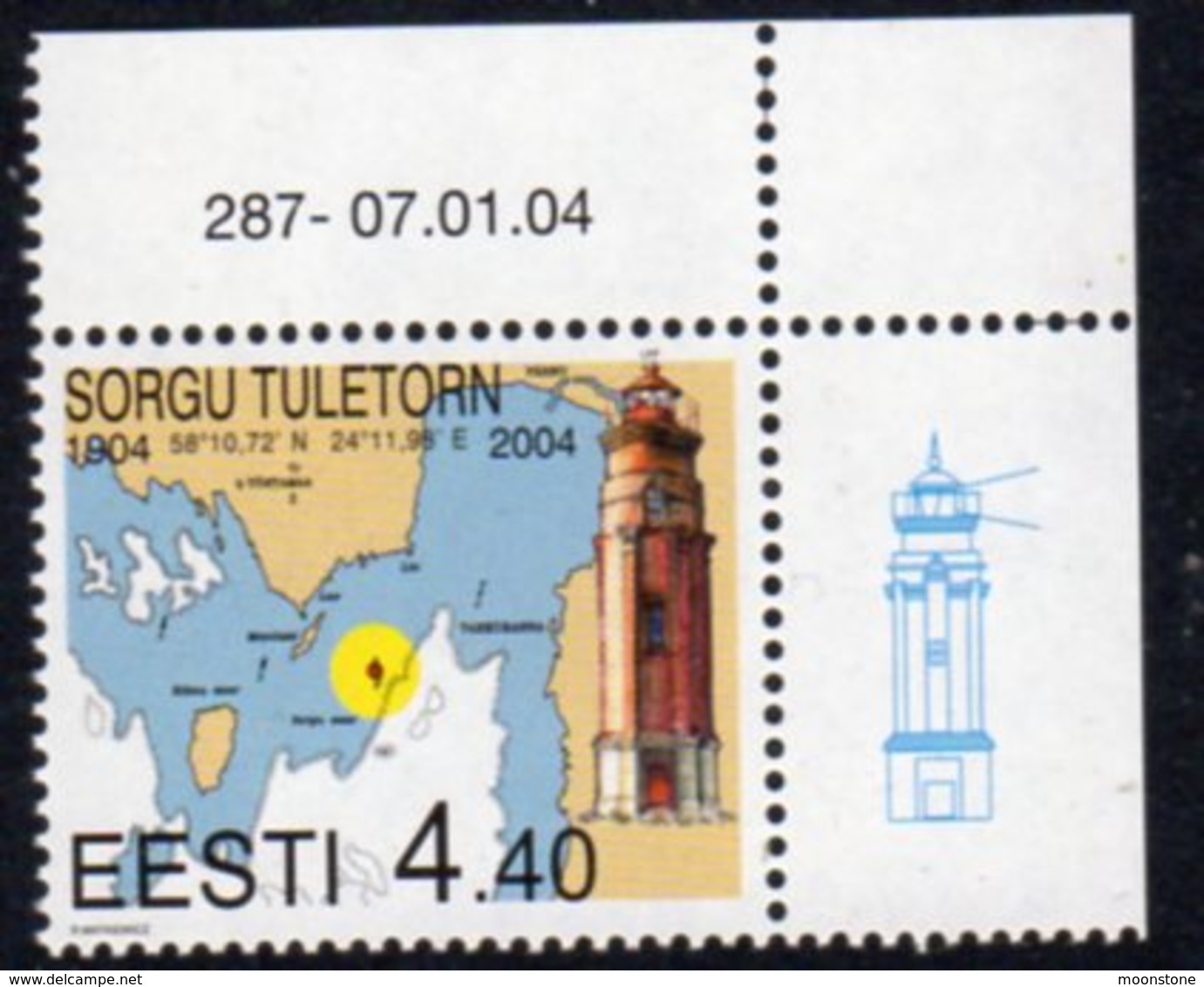 Estonia 2004 Sorgu Lighthouse, MNH, Ref. 30 - Lighthouses