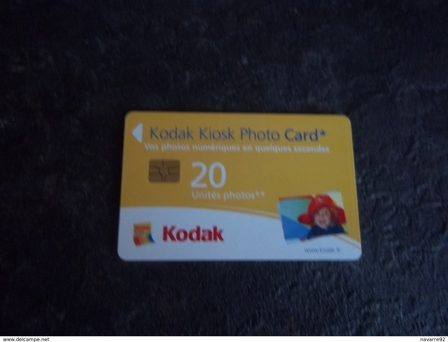 CARTE A PUCE PHOTO KODAK T.B.E !!! - Other & Unclassified