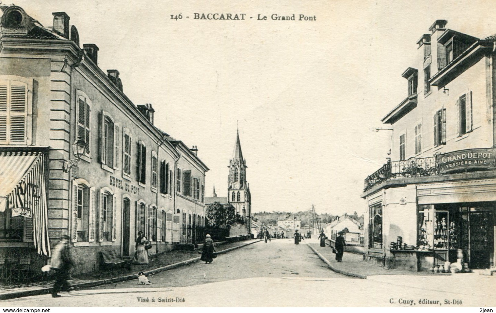 BACCARAT - Le Grand Pont - 6p1a - Baccarat