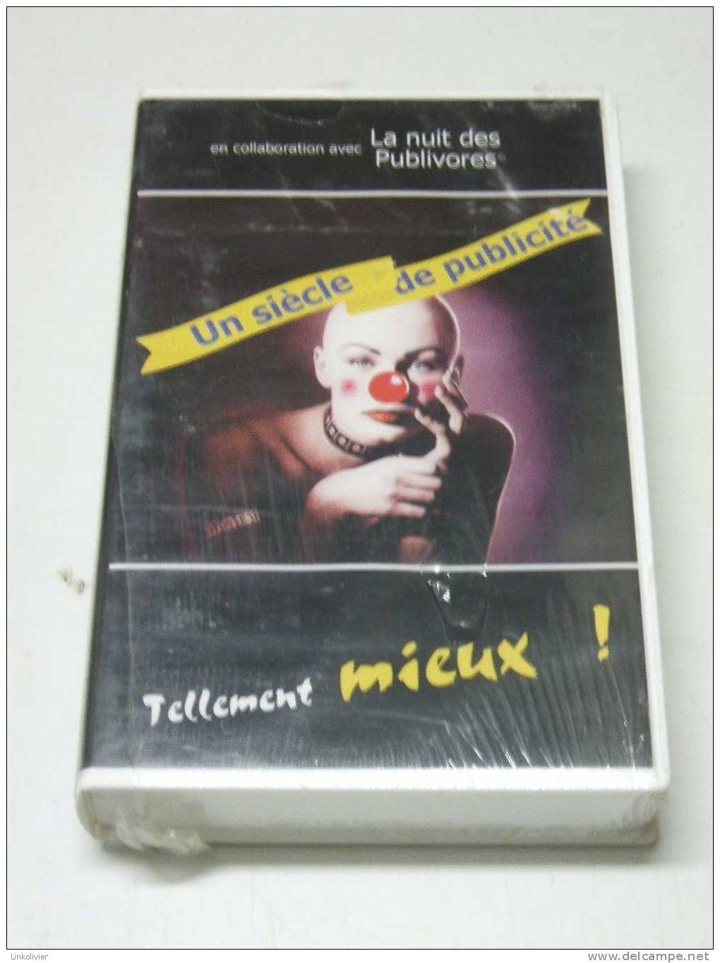 K7 Vidéo VHS Cassette "UN SIECLE DE PUBLICITE"  - La Nuit Des Publivores - Neuve - Documentaires