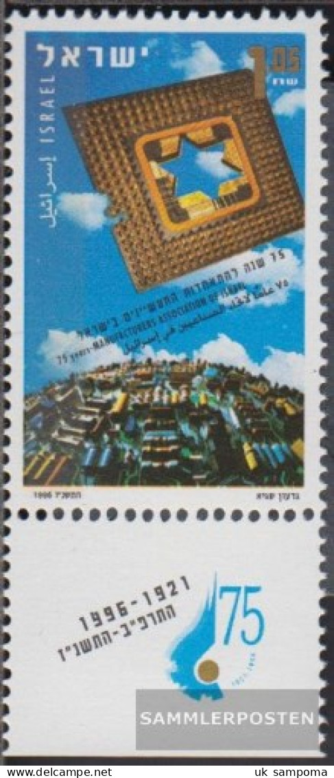 Israel 1366 With Tab (complete Issue) Unmounted Mint / Never Hinged 1996 Israelischer Herstellerverband - Unused Stamps (with Tabs)