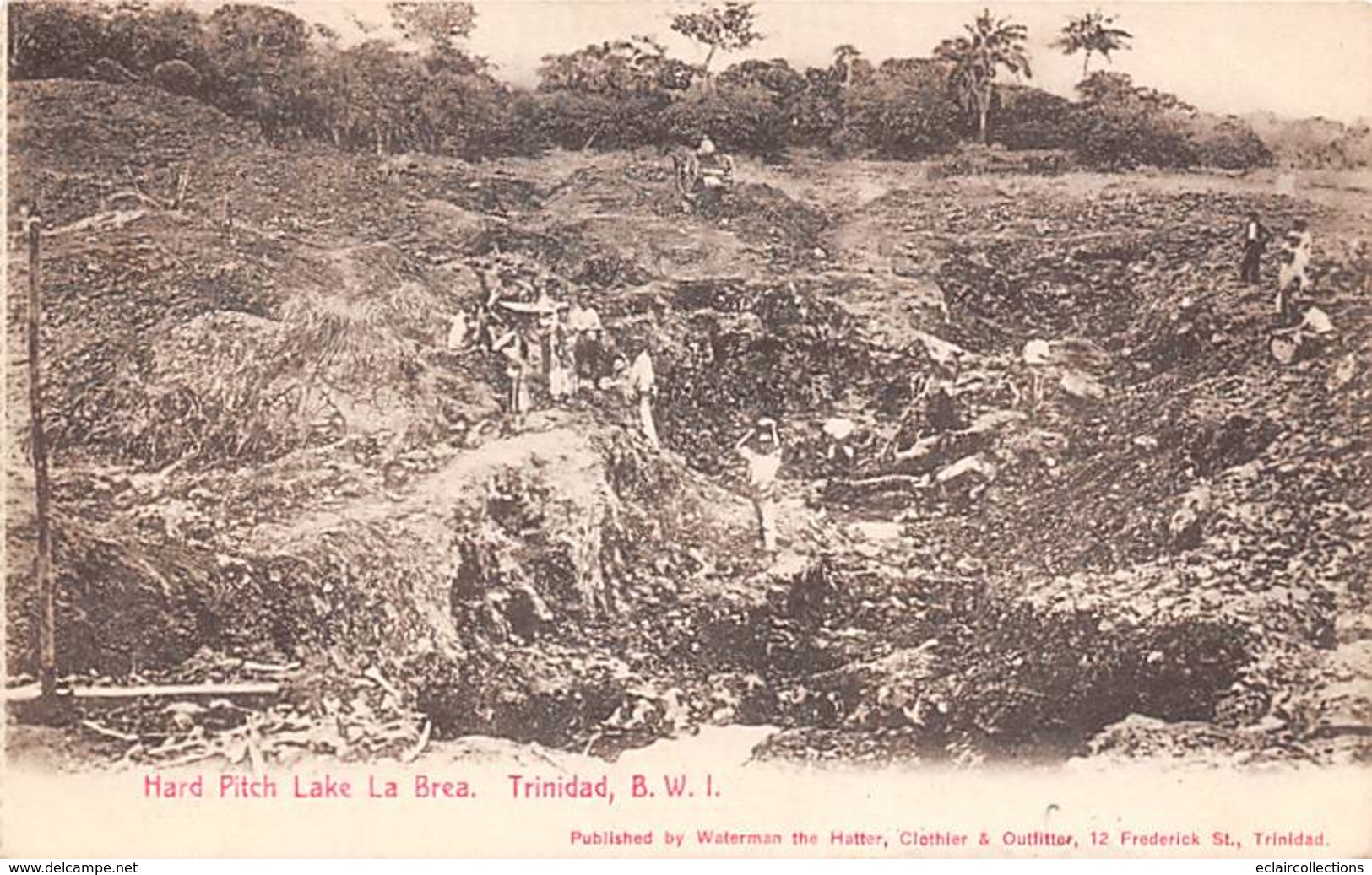 Antilles  .Trinidad      Hard Pitch Lake La Brea       (voir Scan) - Trinidad