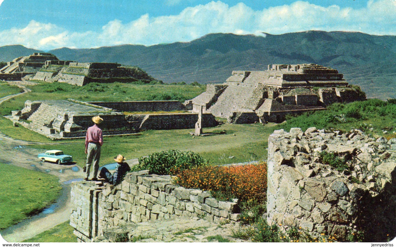 MONTE  ALBAN , OAXACA - Messico