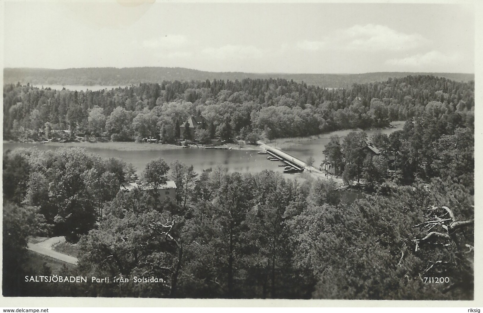 Sweden - Saltsjöbaden. Parti Från Solsidan   S-4353 - Sweden