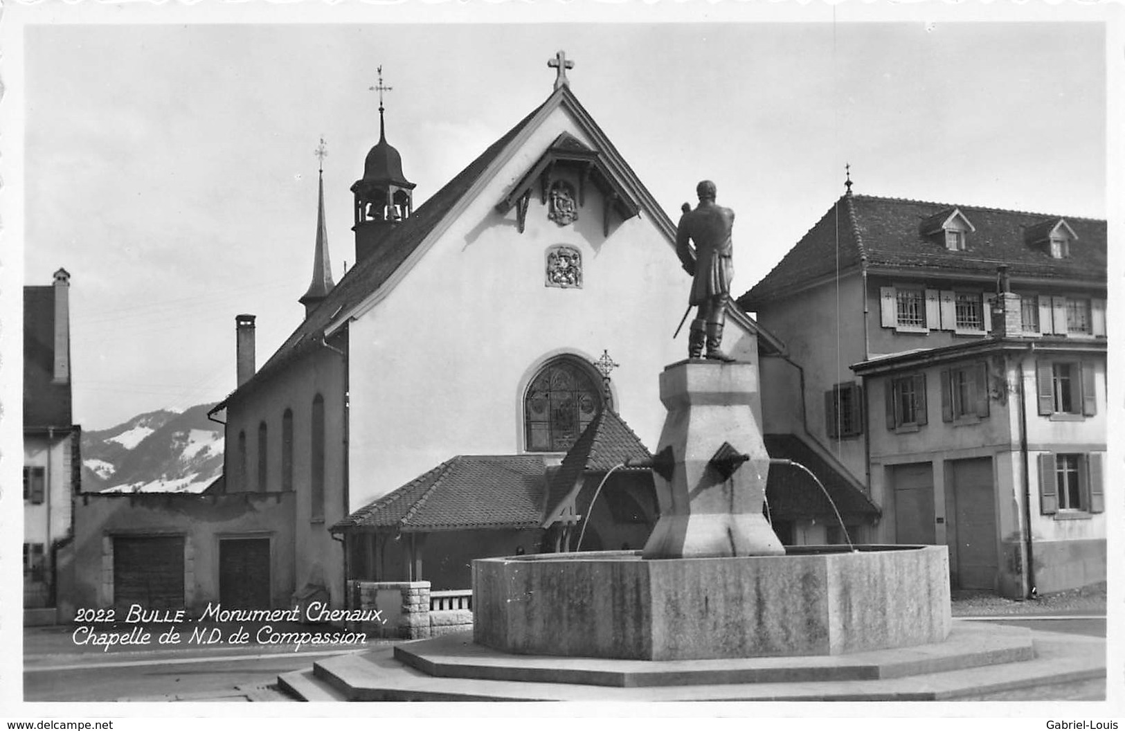 Bulle. Monument Chenaux, Chapelle De N.D. De Compassion - Non Circulé - Chapelle