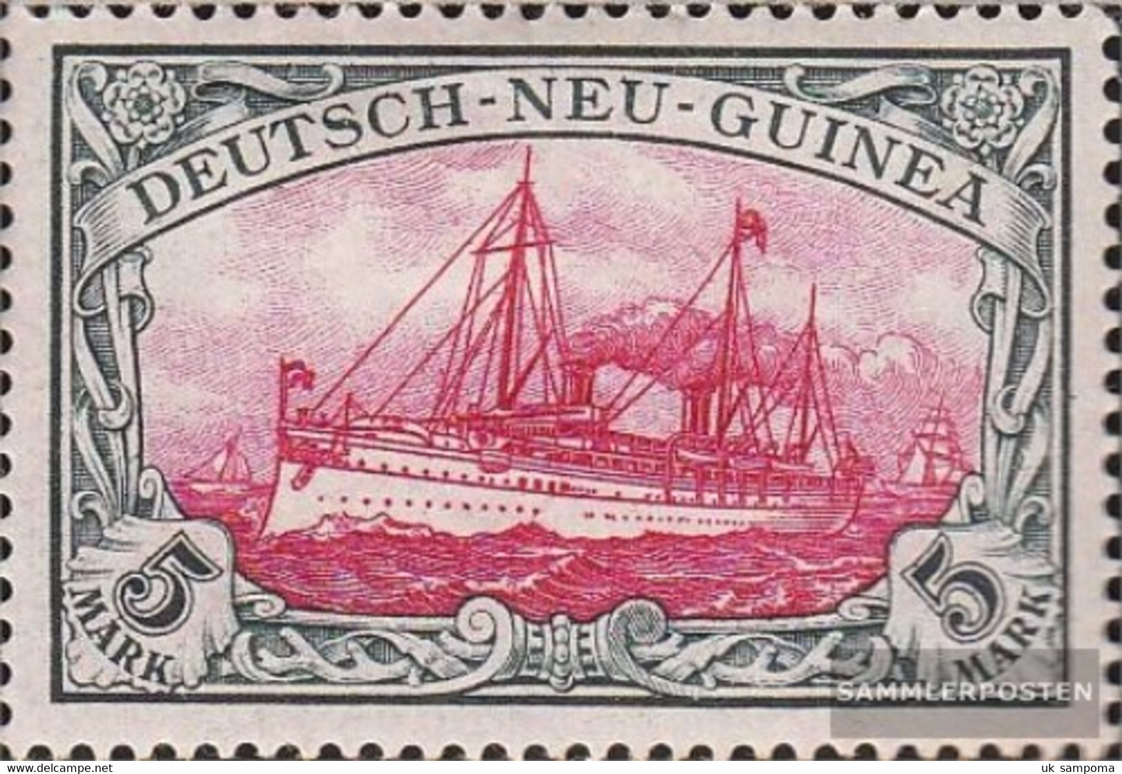 German-Guinea 19 Unmounted Mint / Never Hinged 1901 Ship Imperial Yacht Hohenzollern - German New Guinea