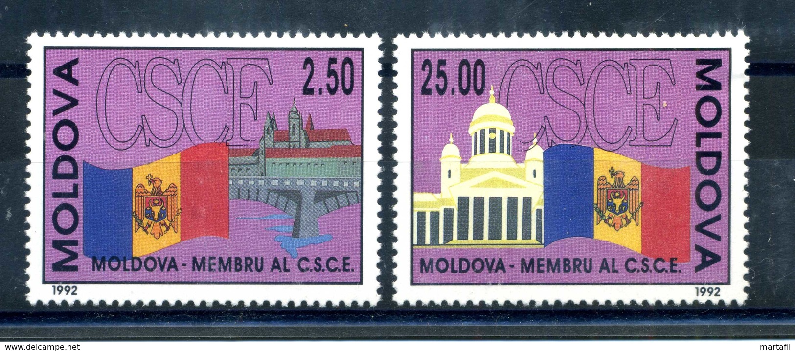 1992 MOLDAVIA SET MNH ** - Moldavia