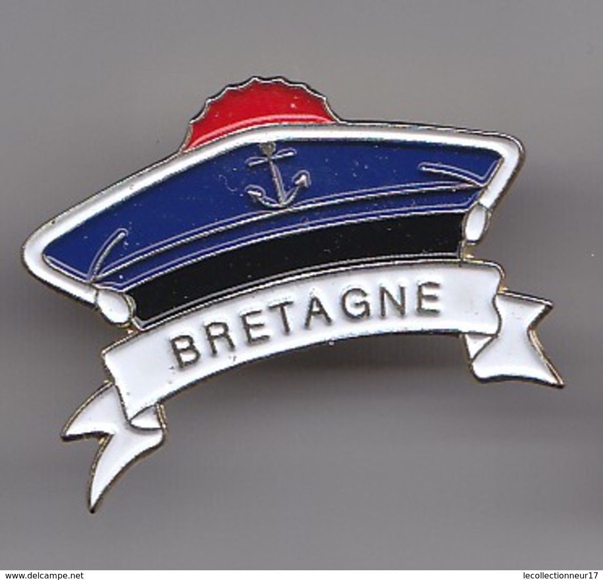 Pin's Bretagne Bachi Ancre De Marine Réf 5378 - Städte