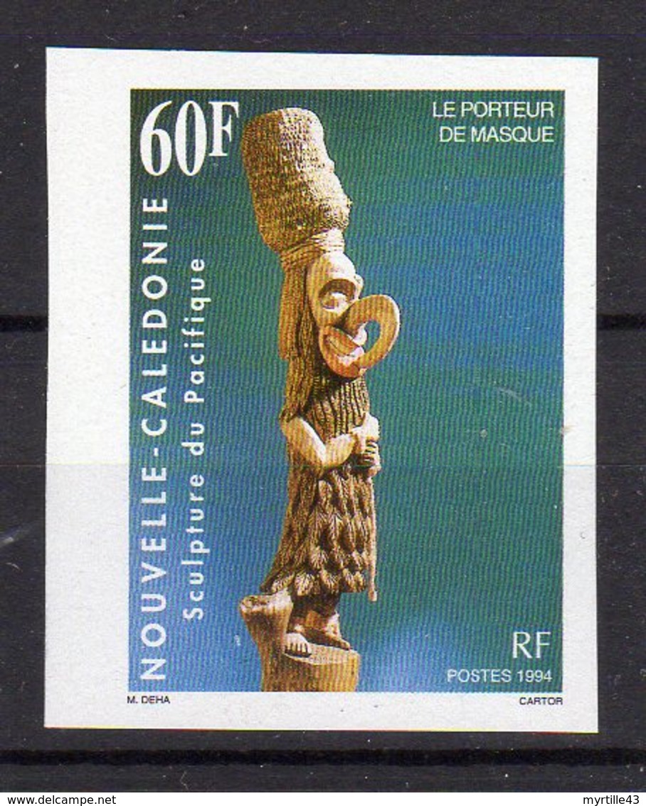 Timbre Neuf Non Dentelé Yvert Et Tellier N° 663 - Sculpture Du Pacifique - Sin Dentar, Pruebas De Impresión Y Variedades