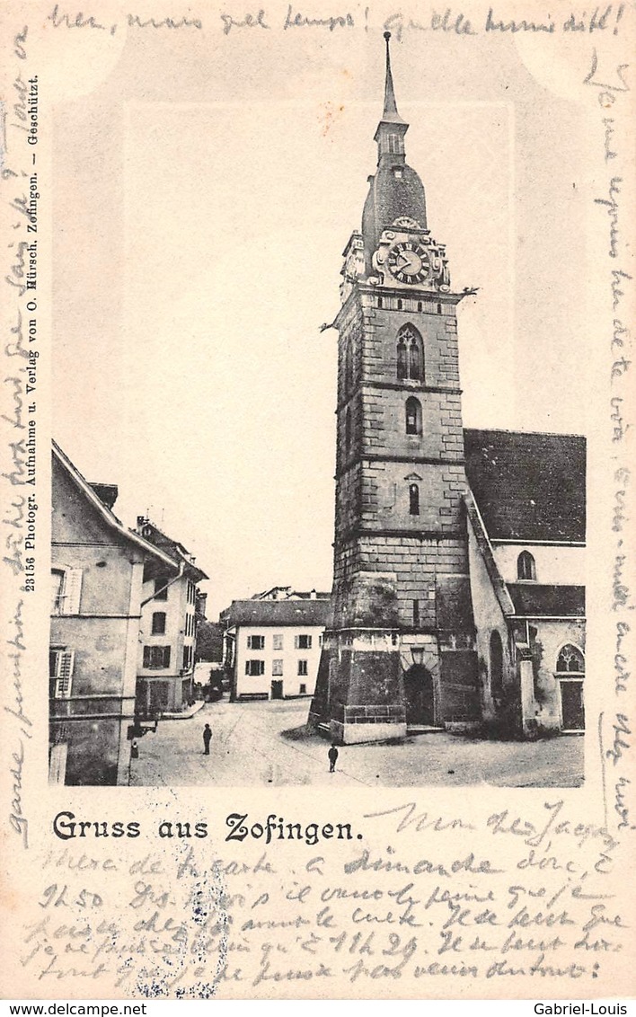 Gruss Aus Zofingen - Kirche - 1909 - Zofingen