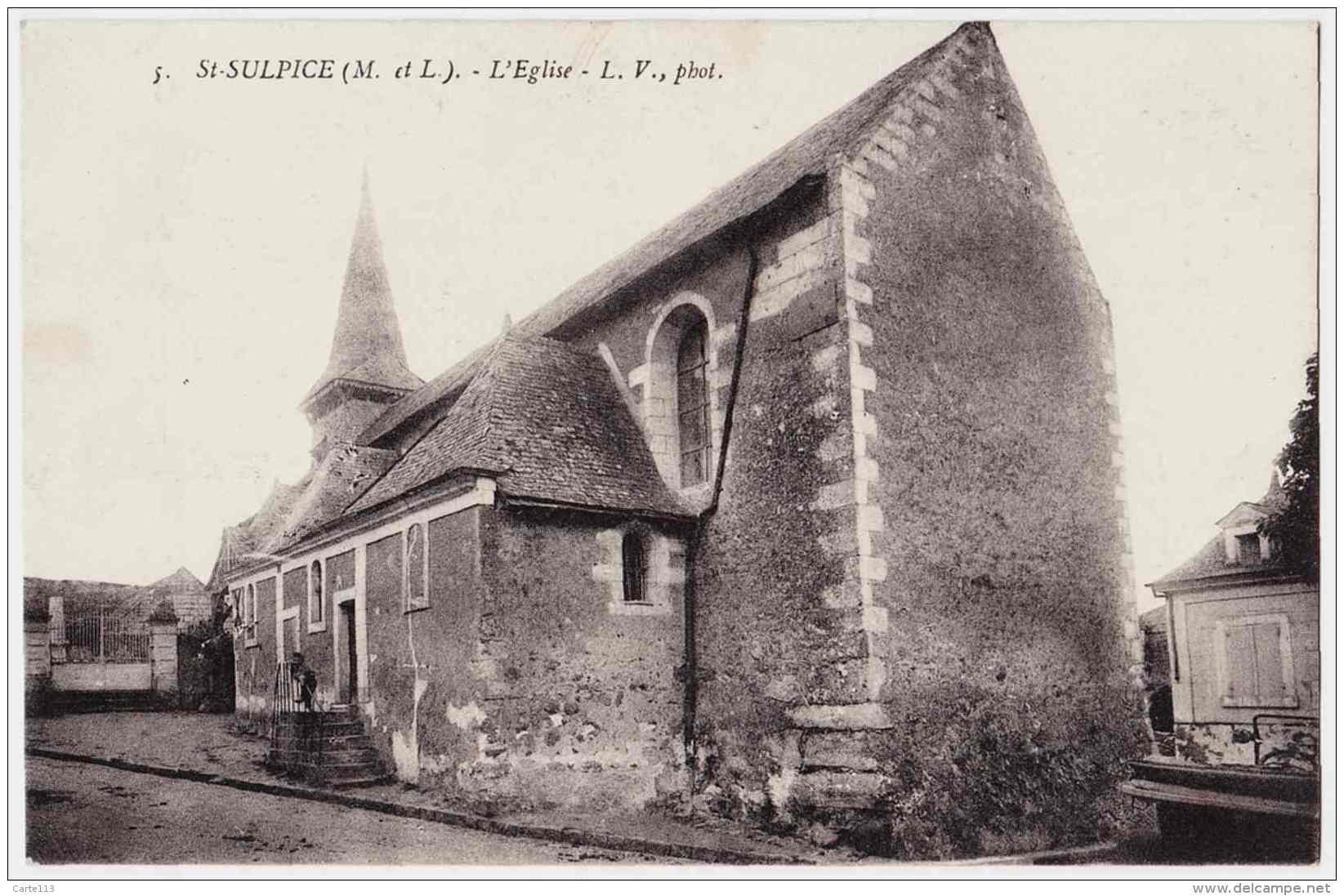 49 - B22675CPA - SAINT SULPICE - L' Eglise - Très Bon état - MAINE ET LOIRE - Autres & Non Classés