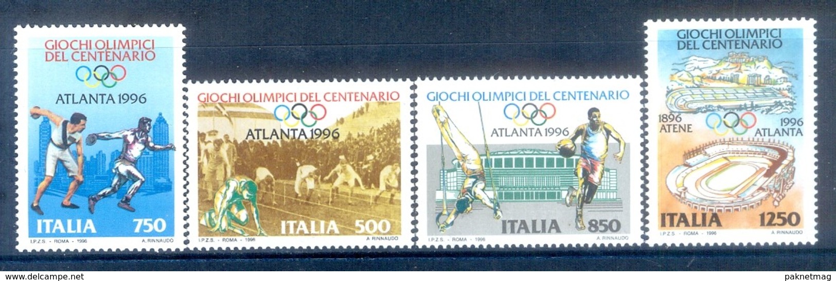 M72- Italy 1996 Olympic Games Atlanta. - Summer 1996: Atlanta