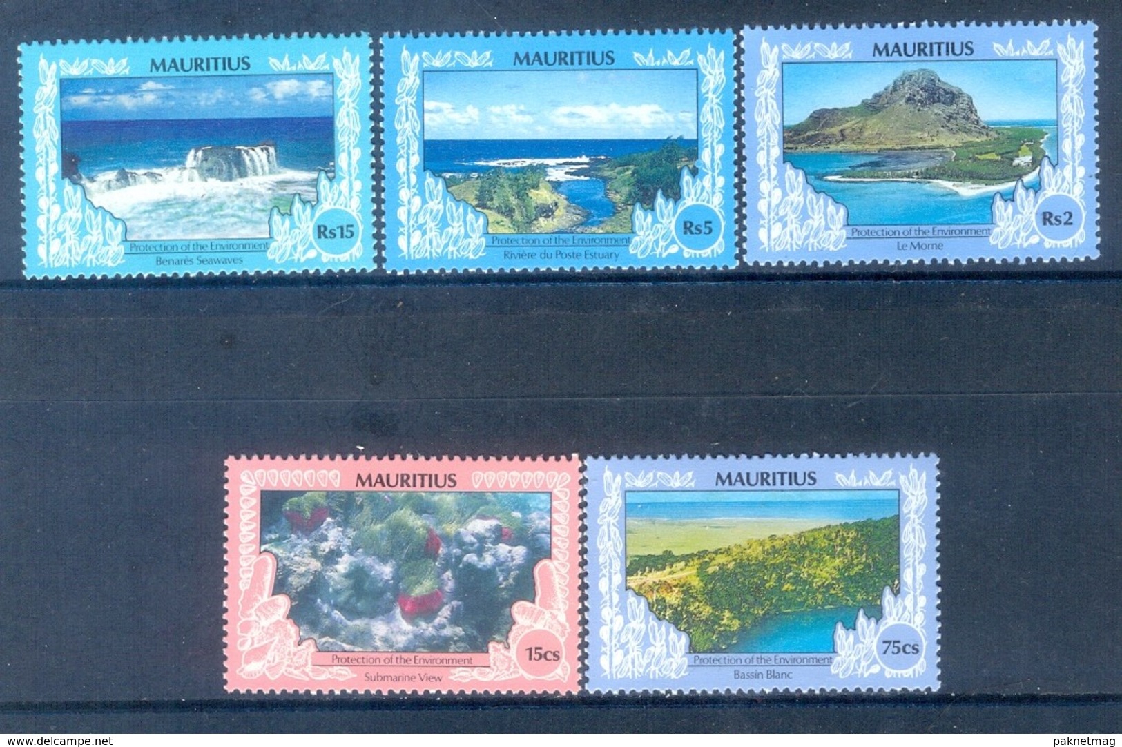 M73- Mauritius Maurice 1999 Landscape Mountain. - Mauritania (1960-...)