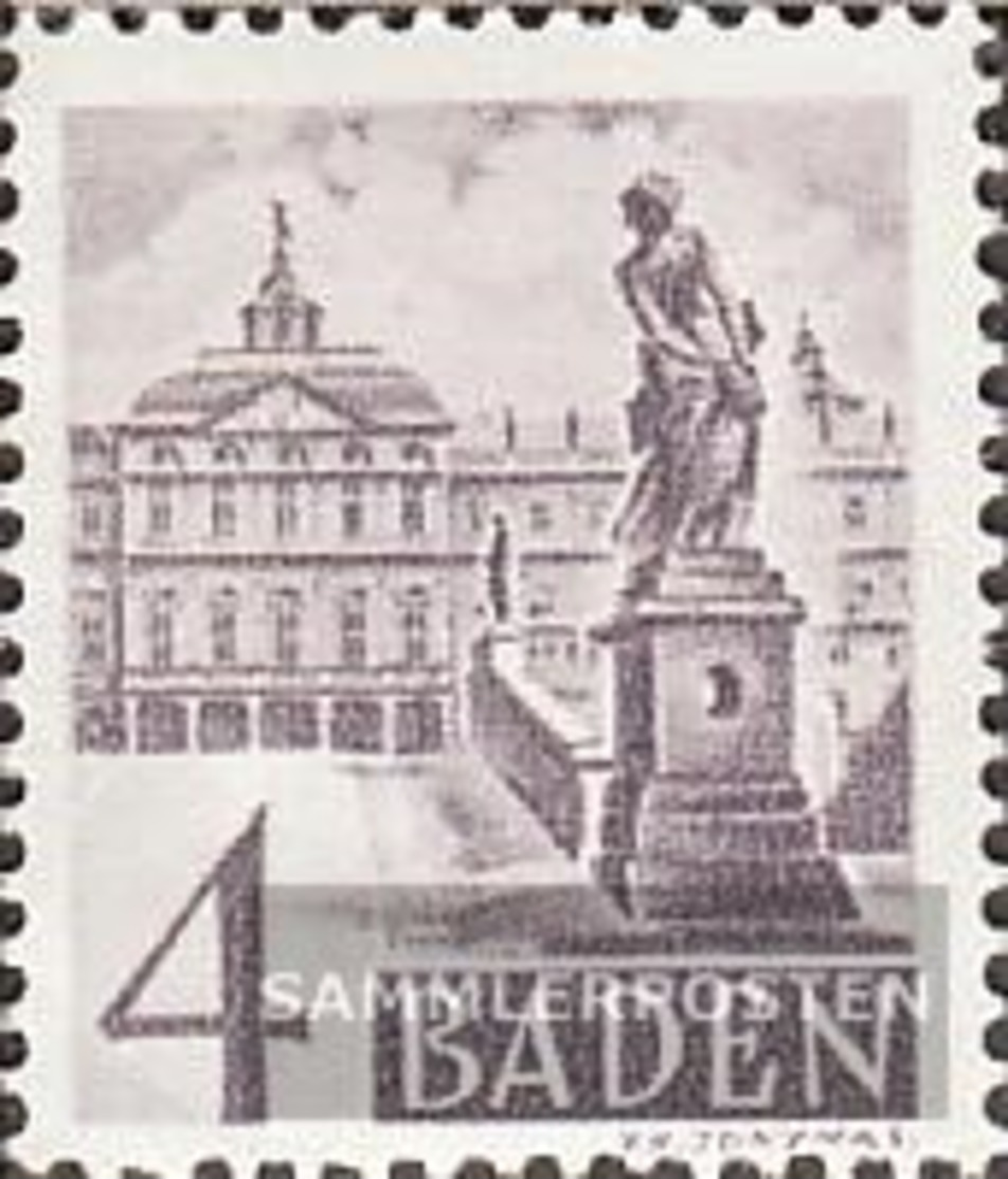 Franz. Zone-Baden 29 Postfrisch 1948 Freimarken - Autres & Non Classés
