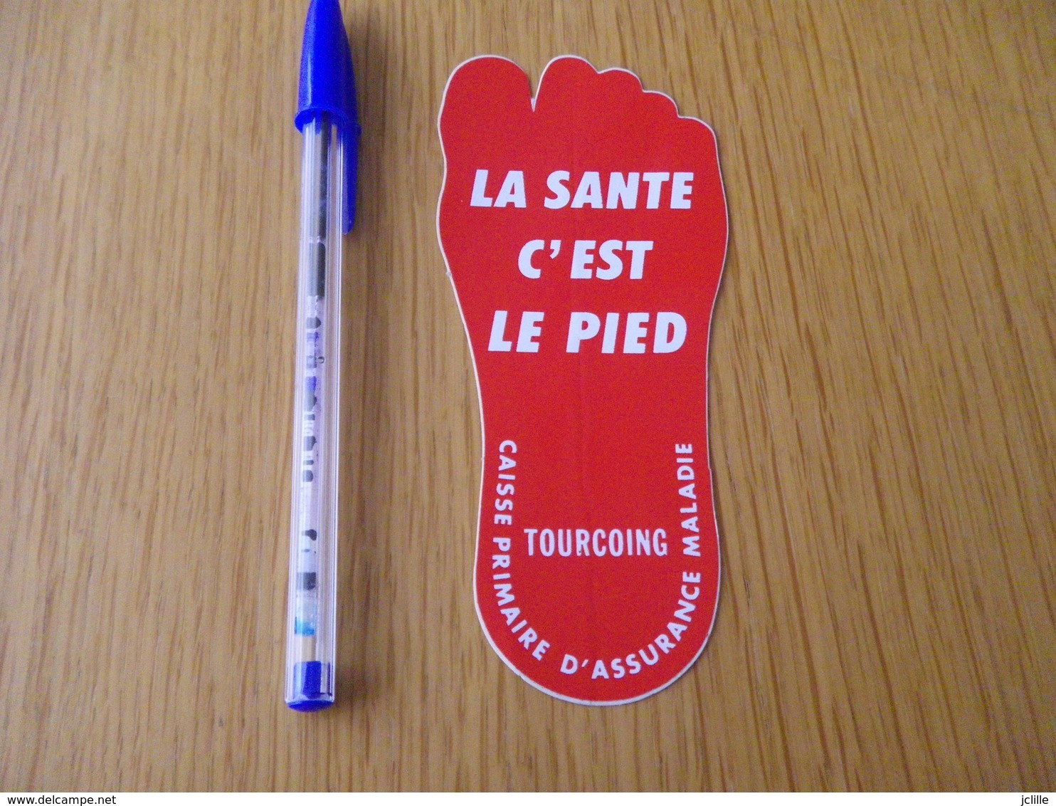 Autocollant - Ville - TOURCOING - CPAM - Stickers