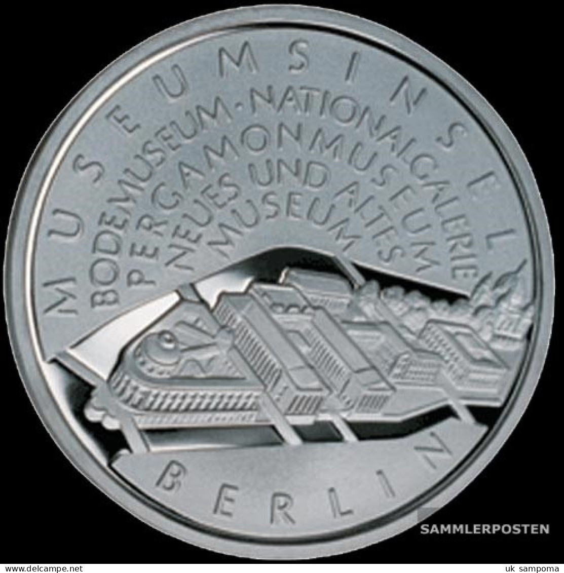 FRD (FR.Germany) Jägernr: 495 2002 A Stgl./unzirkuliert Silver Stgl./unzirkuliert 2002 10 Euro Museumsinsel Berlin - Germany