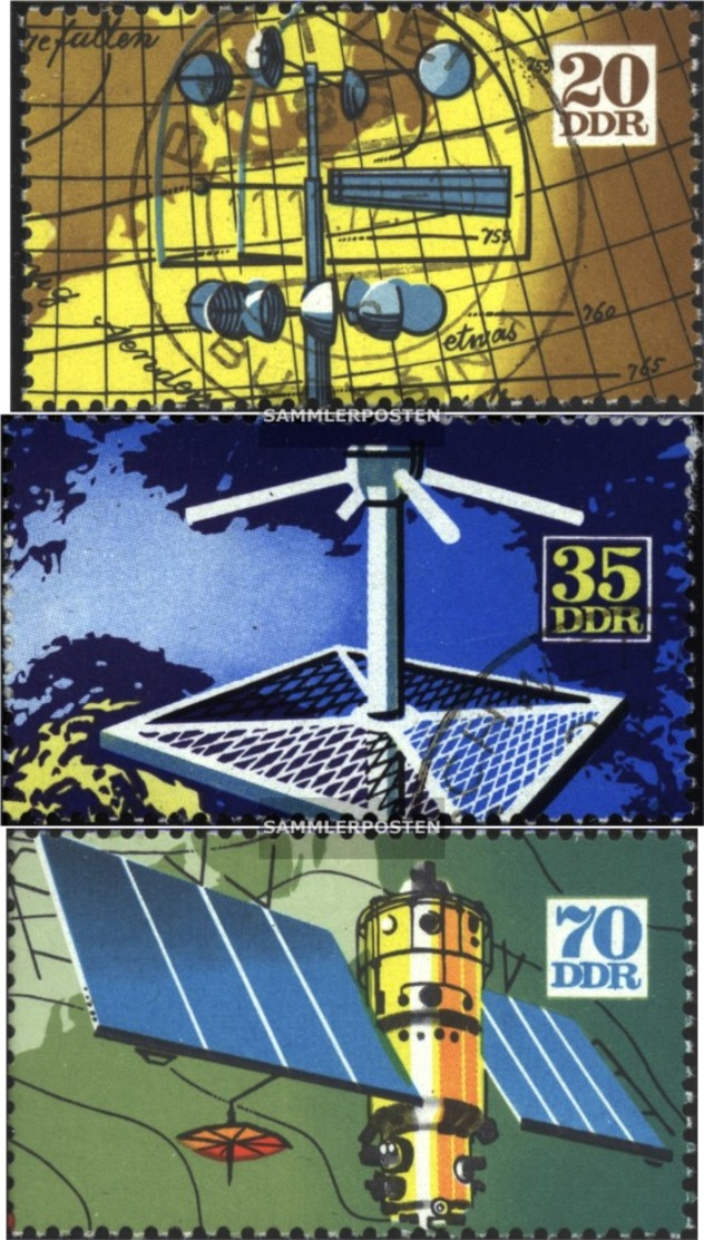 DDR 1745-1747 (completa Edizione) MNH 1972 Meteorologi-Assemblea - Ungebraucht