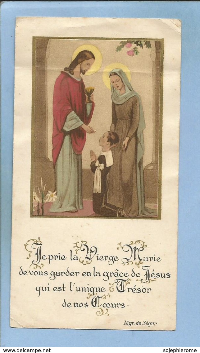 Vanves (92) Communion ? En L'église Saint-François-d'Assise De Guy Marze Le 11 Juin 1950 - 2scans - Communion