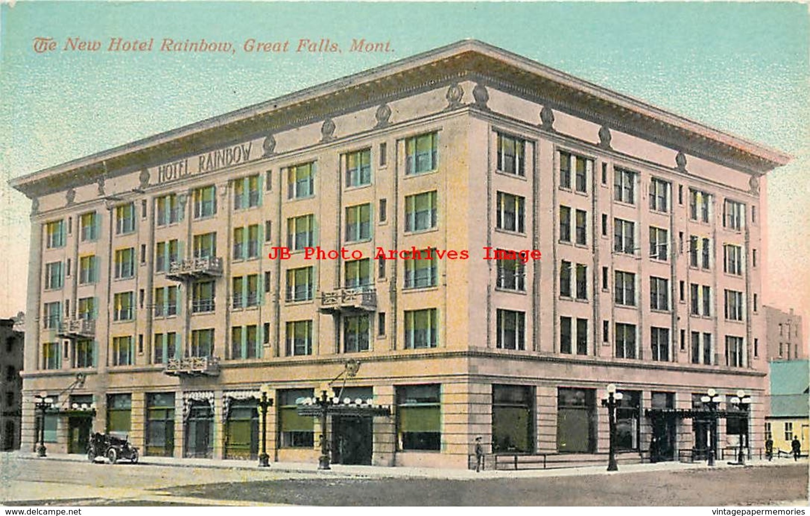 281407-Montana, Great Falls, Hotel Rainbow, Charles E Morris No 13984 - Great Falls