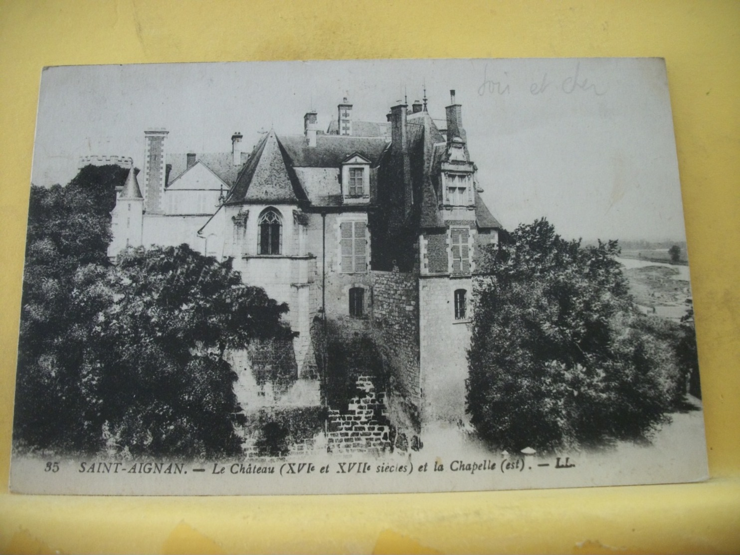 41 2006 - LOT DE 10 CARTES POSTALES ANCIENNES DIFFERENTES SUR LE CHATEAU DE SAINT AIGNAN EN LOIR ET CHER. - Saint Aignan