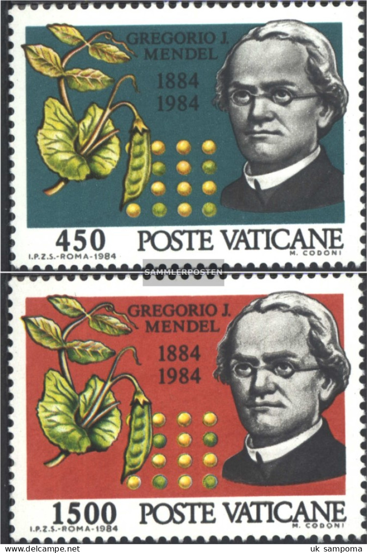 Vatikanstadt 844-845 (complete Issue) Unmounted Mint / Never Hinged 1984 Gregor Mendel - Ungebraucht