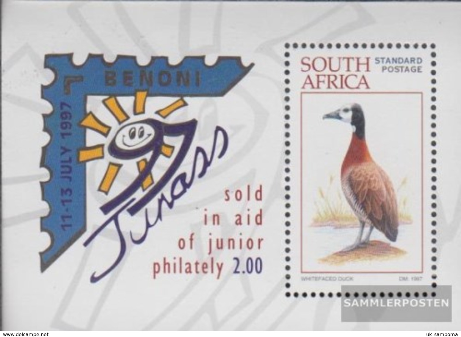 South Africa Block61 (complete Issue) Unmounted Mint / Never Hinged 1997 Junass - Unused Stamps