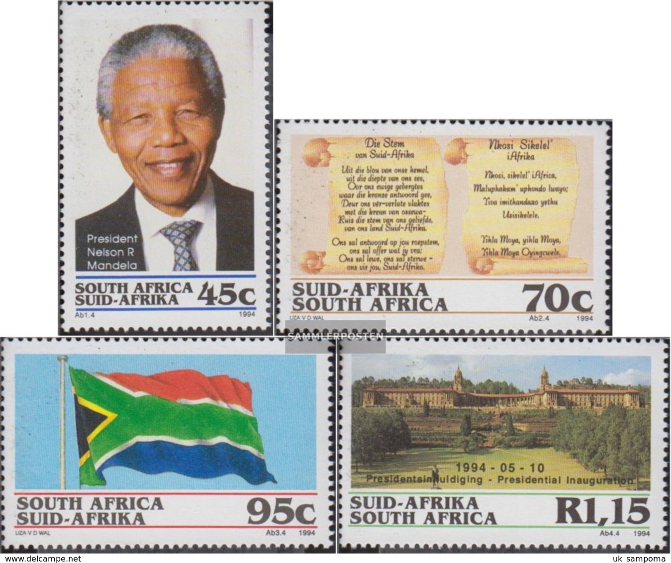 South Africa 926-929 (complete Issue) Unmounted Mint / Never Hinged 1994 President Mandela - Ungebraucht