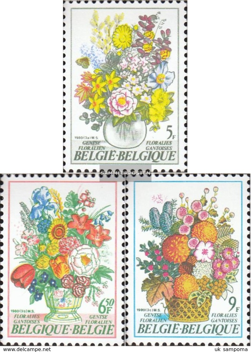 Belgium 2017-2019 (complete.issue.) Unmounted Mint / Never Hinged 1980 Ghent Flower Show - Unused Stamps