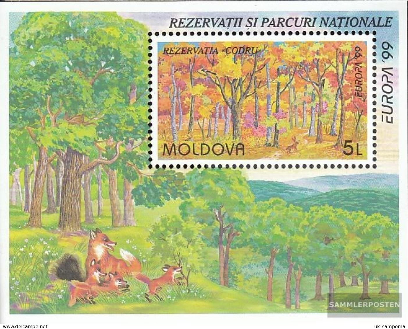 Moldawien Block18 (complete Issue) Unmounted Mint / Never Hinged 1999 National - Moldova