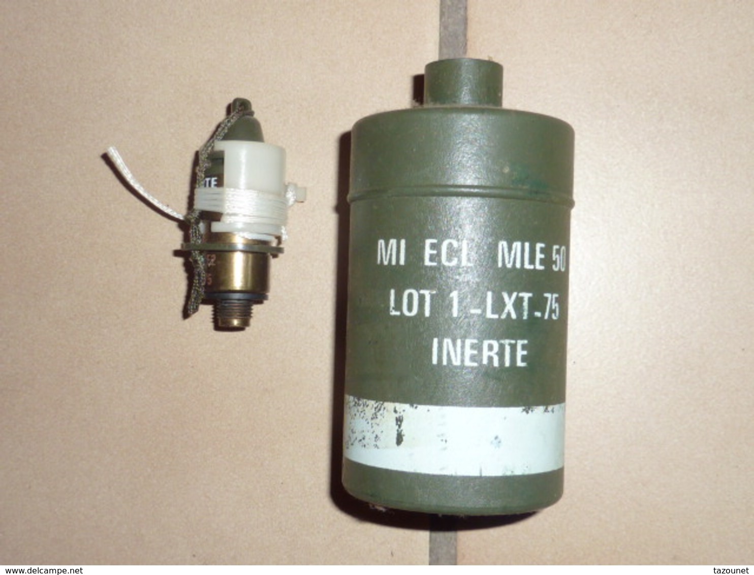 Mine éclairante Française Modèle 50 N°6 , Equipement, Uniformes, Véhicules,1939-45, Grenade, Armes Démilitarisées - 1939-45