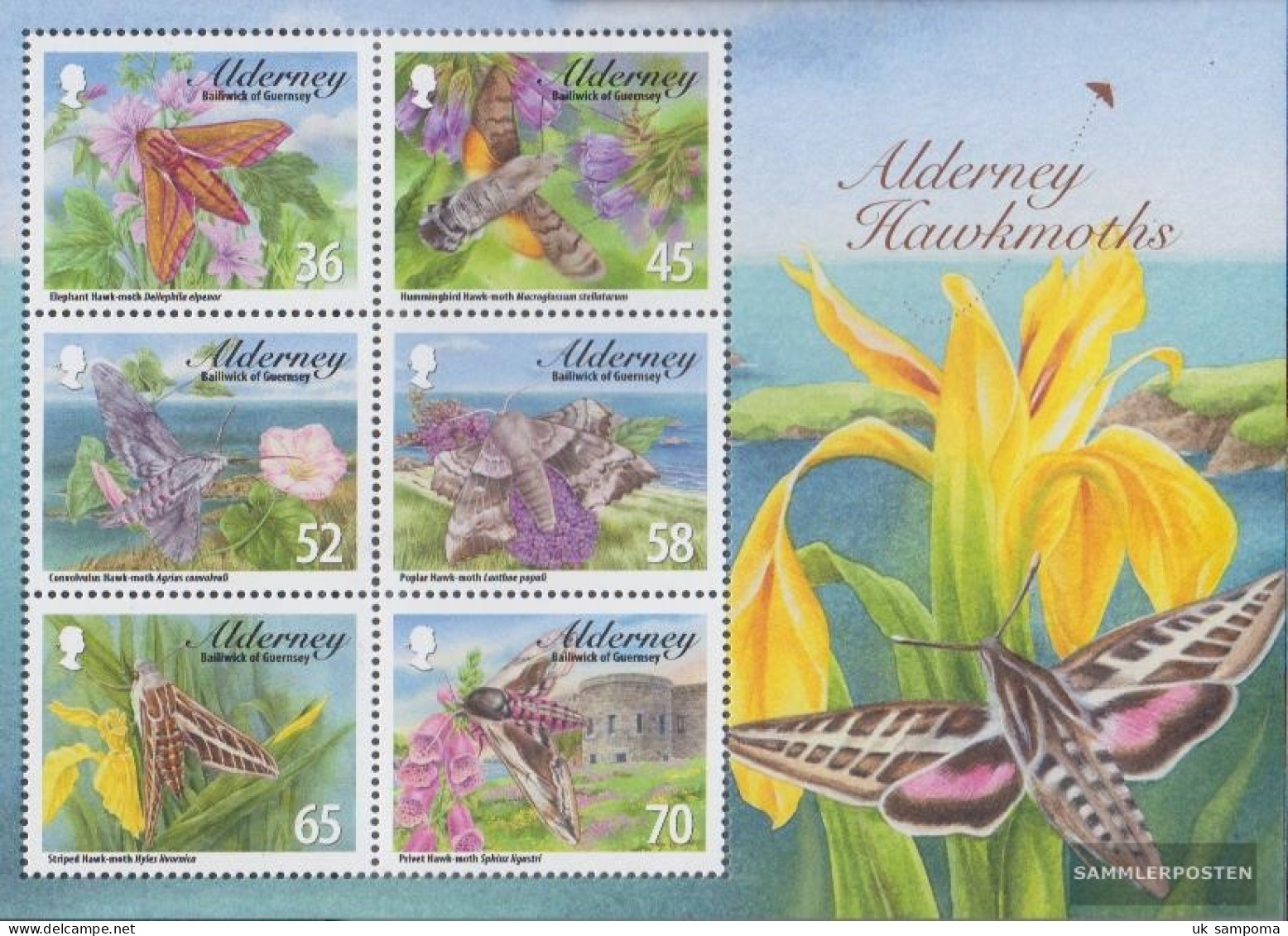 United Kingdom - Alderney Block28 (complete Issue) Unmounted Mint / Never Hinged 2011 Owls - Alderney