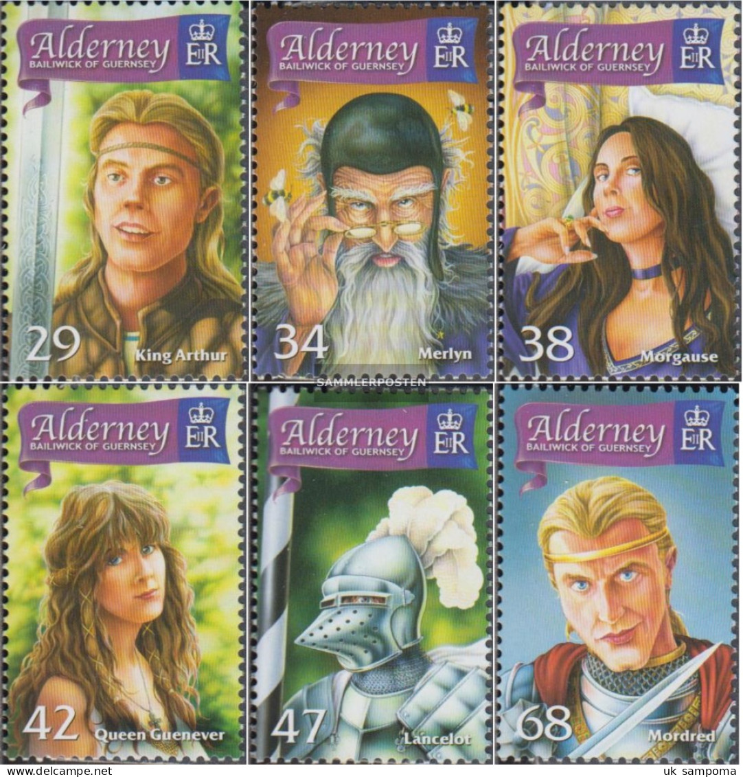 United Kingdom - Alderney 266-271 (complete Issue) Unmounted Mint / Never Hinged 2006 White - Alderney