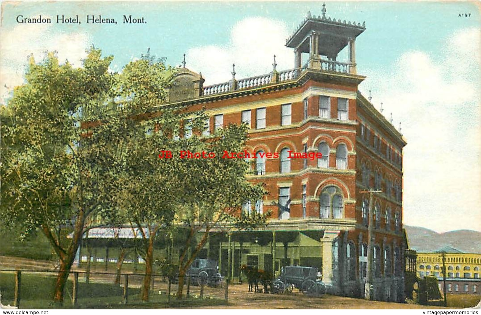 281415-Montana, Helena, Grandon Hotel, 1910 PM, S.H. Malcolm - Helena