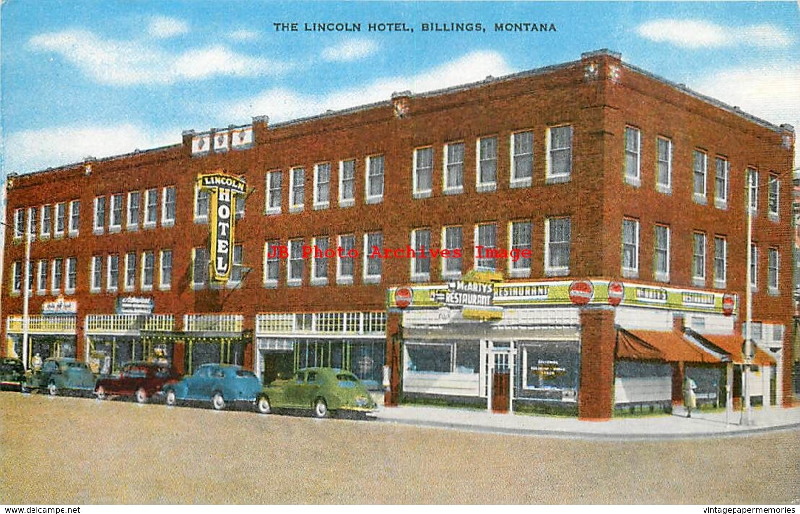 281467-Montana, Billings, Lincoln Hotel, EC Kropp No 423N - Billings