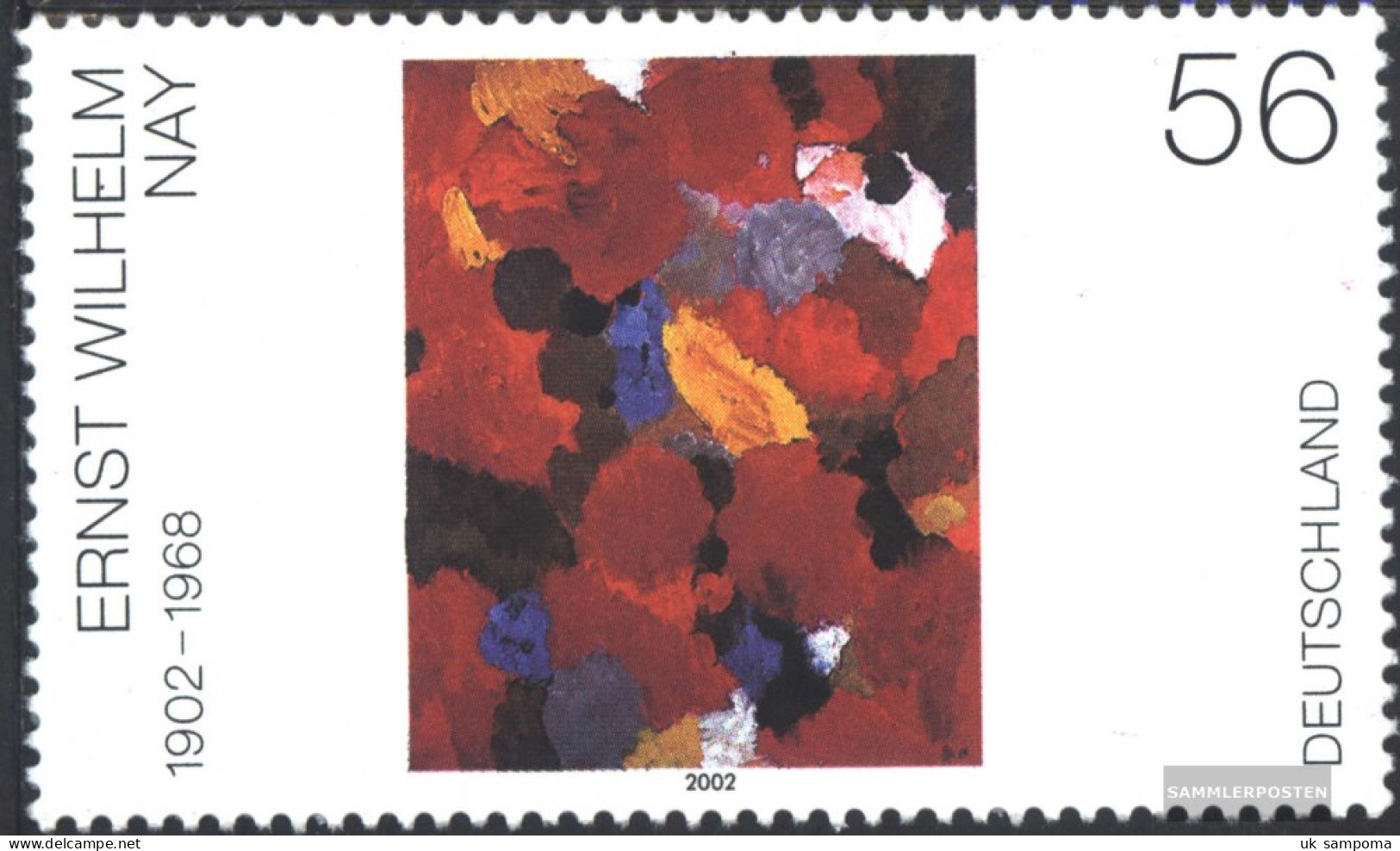 FRD (FR.Germany) 2267 (complete Issue) Unmounted Mint / Never Hinged 2002 Ernst William Nay - Unused Stamps