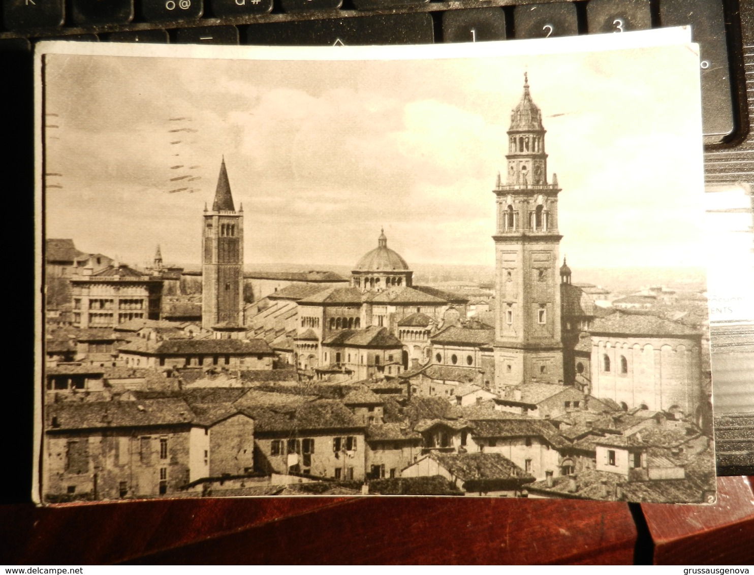 18822) PARMA PANORAMA INSOLITA ANGOLAZIONE VIAGGIATA 1948 - Parma