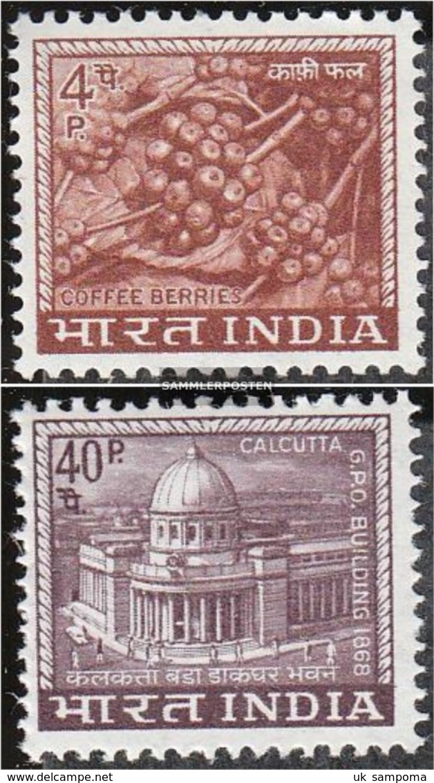 India 451-452 (complete Issue) Unmounted Mint / Never Hinged 1968 Landesmotive - Unused Stamps