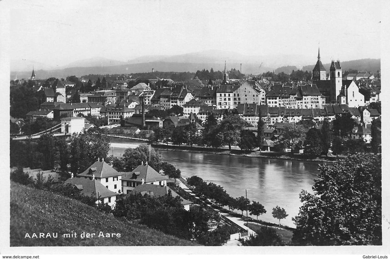 Aarau Mit Der Aare - 1929 - Aarau