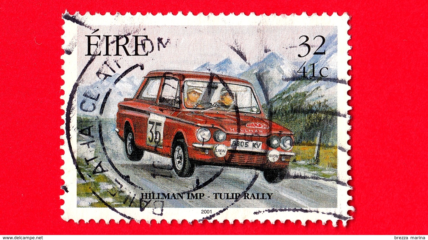 IRLANDA - Usato - 2001 - Sport Automobilistici - Tulip Rally - Hiliman Imp -  32 41 C - Usati