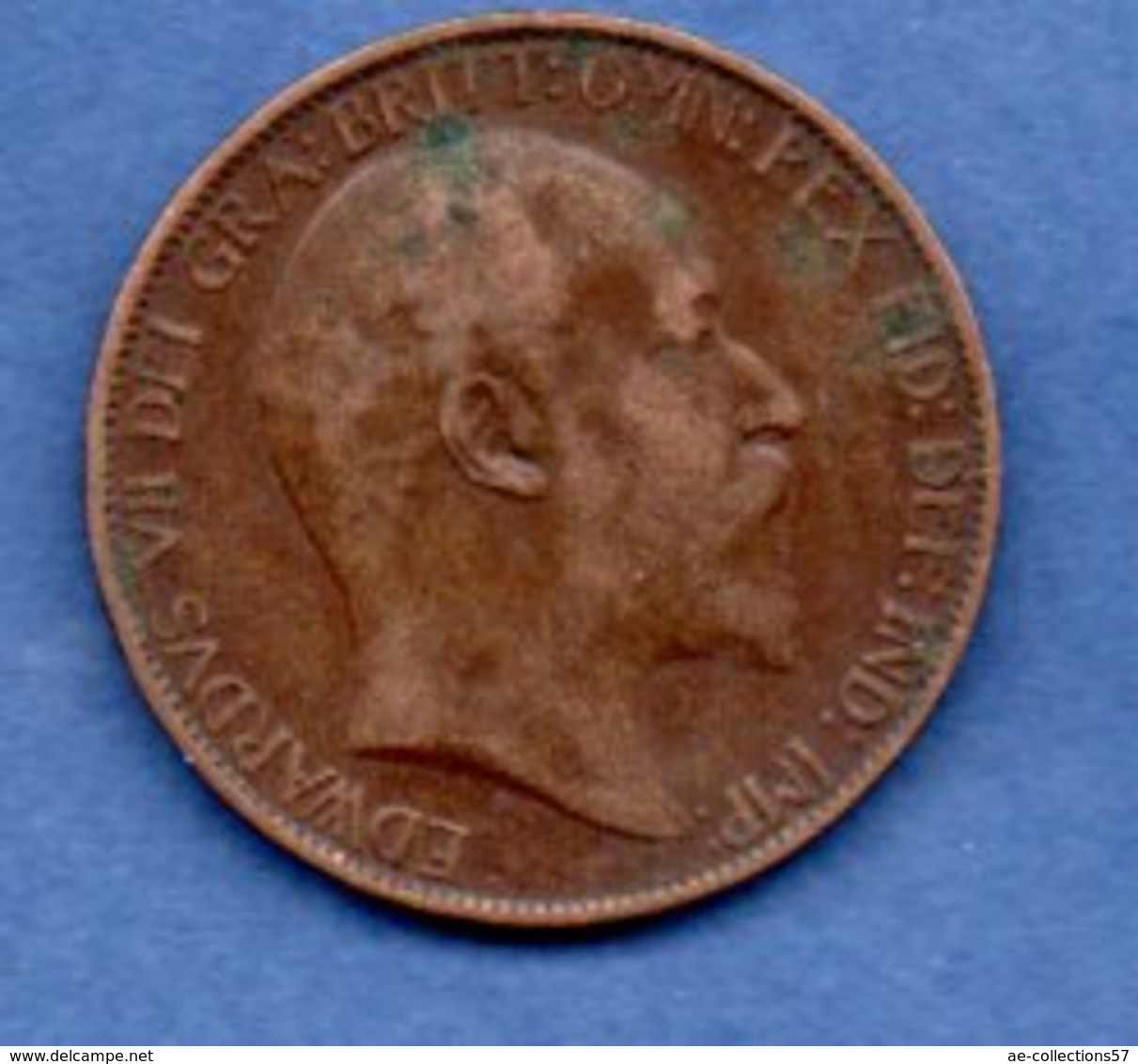 Grande Bretagne  -  1/2 Penny 1906  -  Km # 793.2  -  état  TTB - C. 1/2 Penny