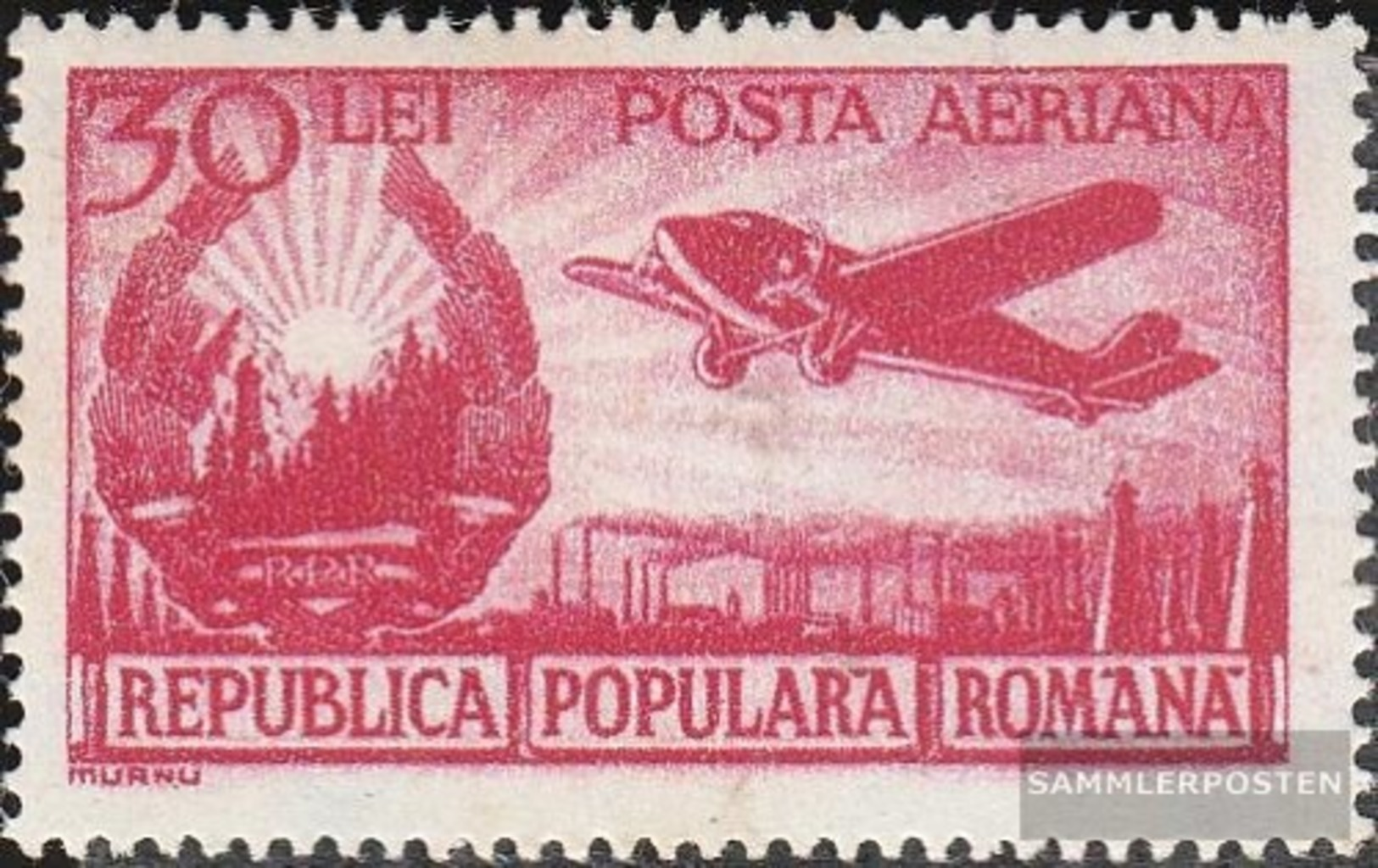 Rumänien 1225a (completa Edizione) MNH 1950 Flugpostmarken - Ongebruikt