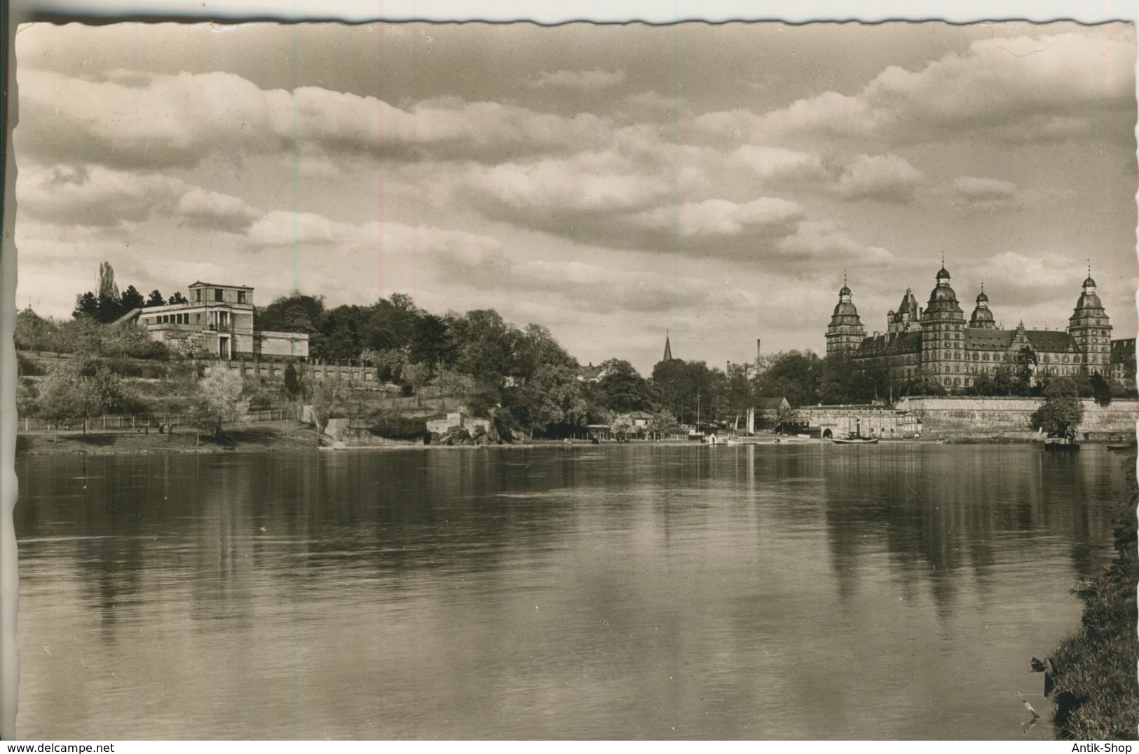 Aschaffenburg V. 1965  Pompejanum Und Schloß  (1300) - Aschaffenburg