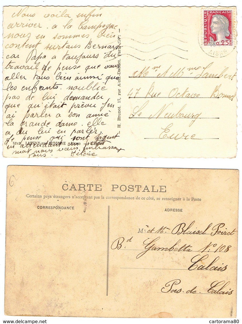 Lot 10 CPA & CPSM France  / Vagney, Largny-sur-Automne,Vineuil-Chantilly, Vesoul  ... / A Voir !!! - 5 - 99 Postcards