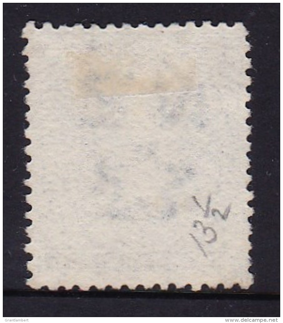 New Zealand 1909 King Edward VII 8d Indigo-blue Used  SG 393 - - Used Stamps