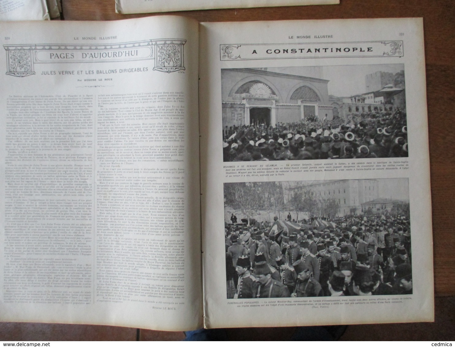 LE MONDE ILLUSTRE N°2721 22 MAI 1909 LES EXECUTIONS EN TURQUIE,A CONSTANTINOPLE,LE TRIDUUM DE JEANNE D'ARC,GREVE DES PTT - 1900 - 1949