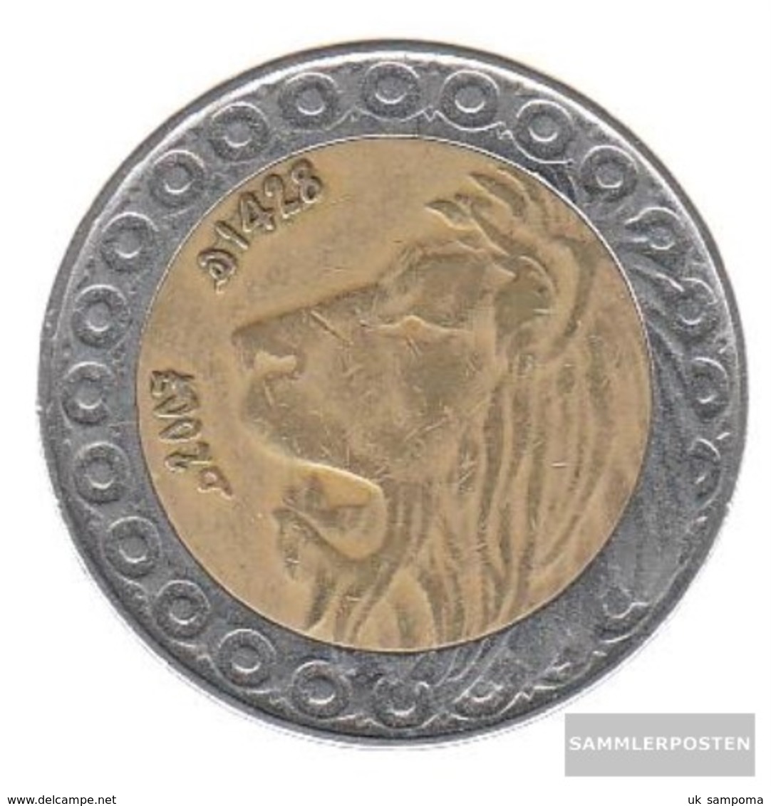 Algeria Km-number. : 125 1999 Very Fine Bimetall Very Fine 1999 20 Dinars Leo - Algeria