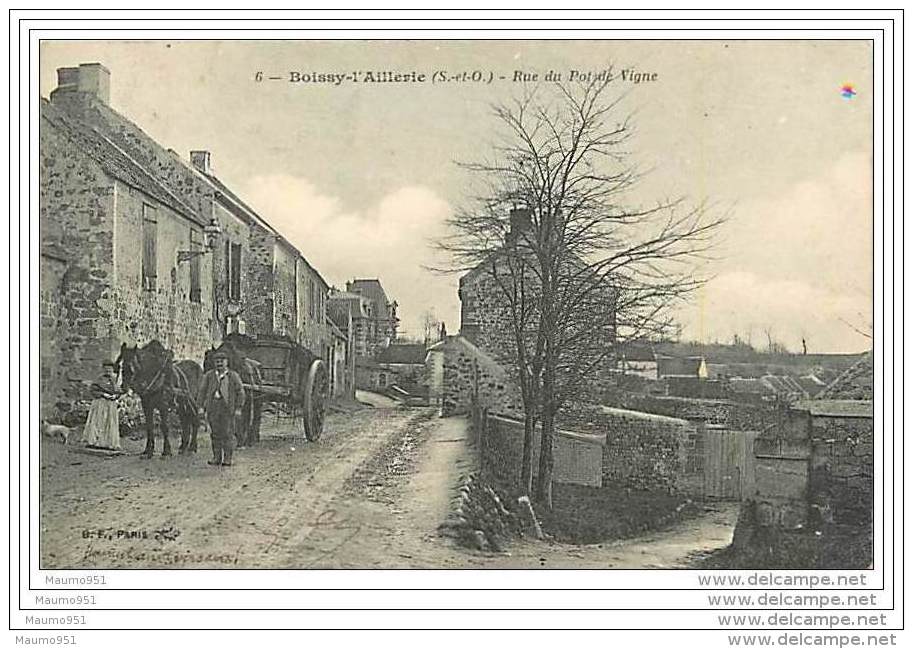 95 BOISSY L'AILLERIE - Rue Du Pot De Vigne - Boissy-l'Aillerie