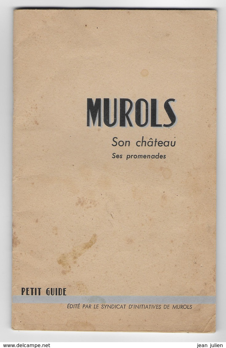 63 - MUROL - Son Chateau Ses Promenades - Petit Guide - - Auvergne