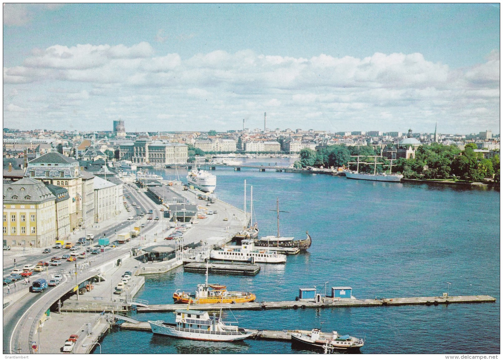 Skeppsbron, View From The Katarina Elevator, Stockholm, Sweden - Unused - Sweden